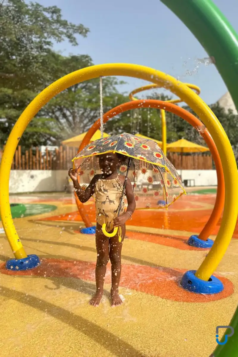 Splashpad Queen Africa